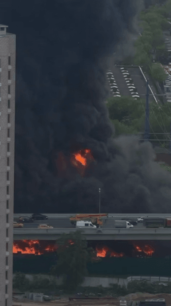 пожар москва